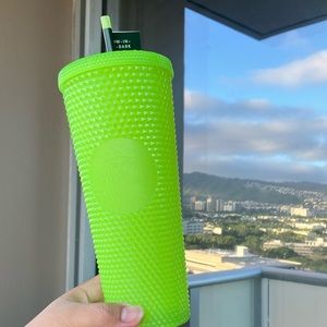 Starbucks glow in the dark cold drink cup